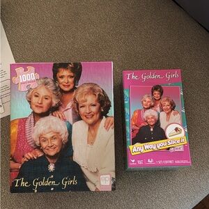 The Golden Girls Puzzle and Game Set
